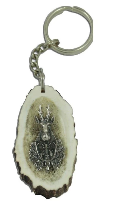 Brelok myśliwski PZŁ kozioł poroże, Makama-216877