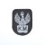 Naszywka na beret Orzeł Klasa Mundurowa czarna-217003