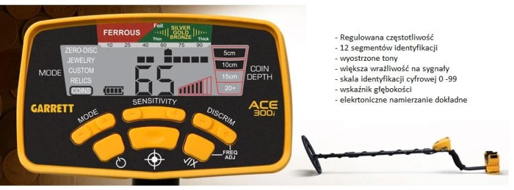 Wykrywacz metali Garrett ACE 300i-217083
