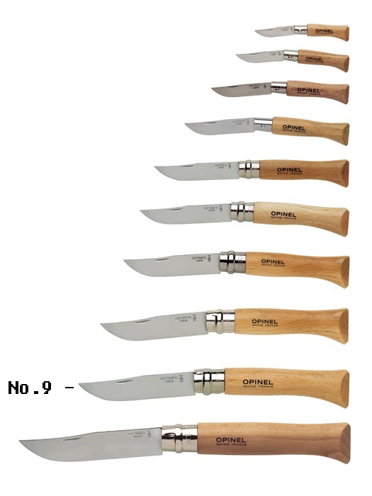 Nóż Opinel No.9 inox buk-217404