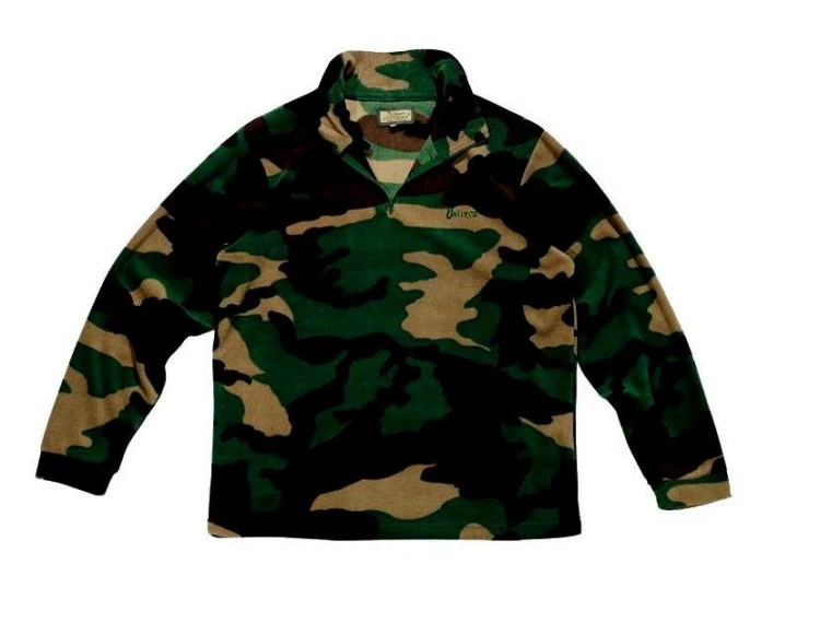 Lekka bluza polarowa myśliwska Univers - woodland-217791