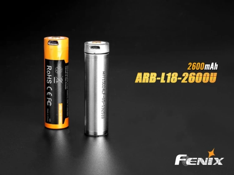 Akumulator Fenix USB ARB-L18U 18650, 2600 mAh 3,6V-218392