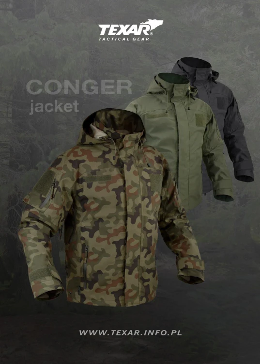 Kurtka wojskowa Texar Conger PL Camo WZ93, 02-CNG--218618