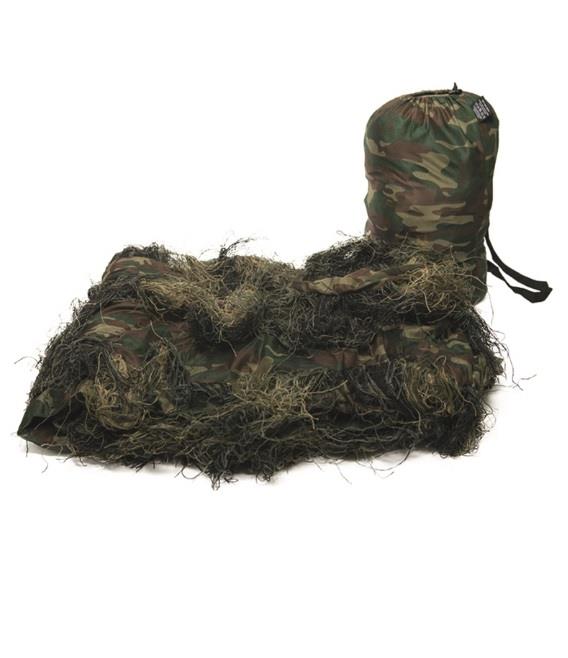 Maskowanie Ghillie Woodland 2x3m - siatka maskując-218623