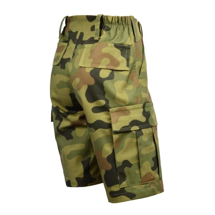 Krótkie spodenki dla dziecka wojskowe WZ93-219744