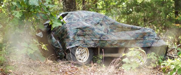 Plandeka 2,9x4m Zadaszenie namiotowe woodland tarp-219852