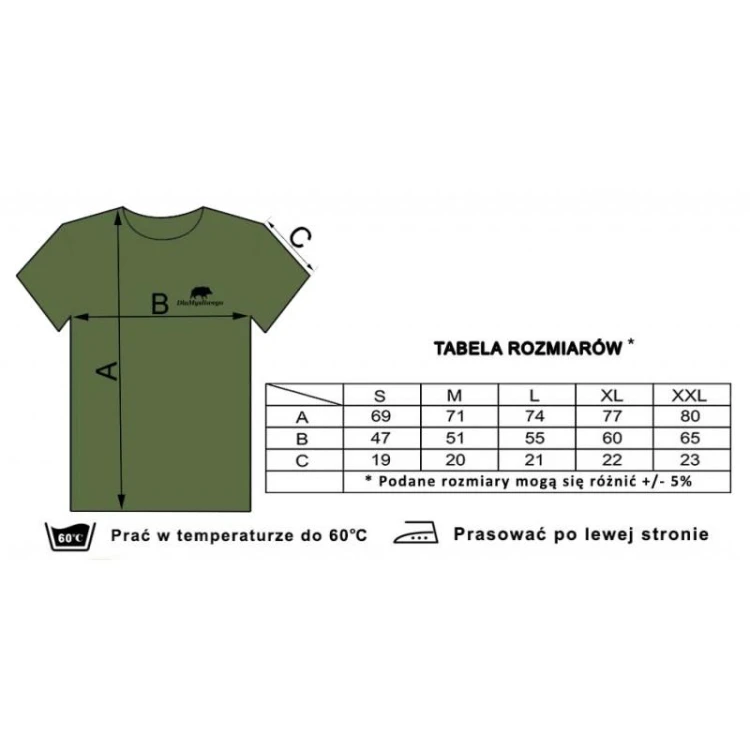 Koszulka myśliwska brązowa Darz Bór-219998