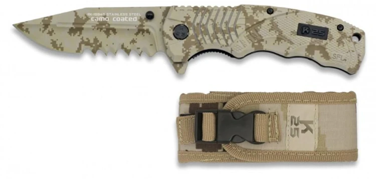 Nóż Składany Taktyczny RUI / K25 19943-220039