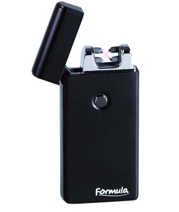 Zapalniczka plazmowa dwa łuki, czarna-220338