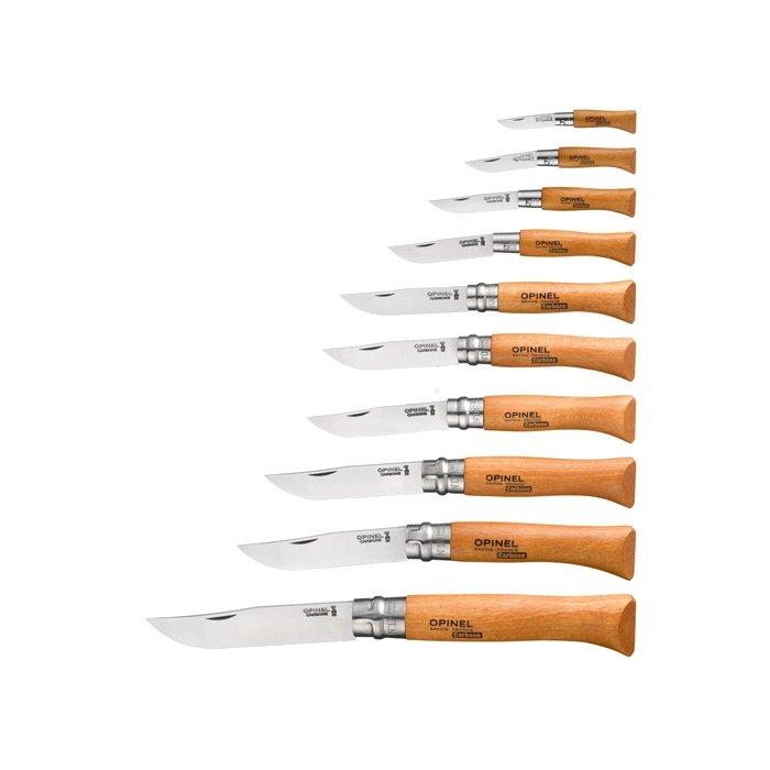 Nóż Opinel No.12 carbon buk-220314