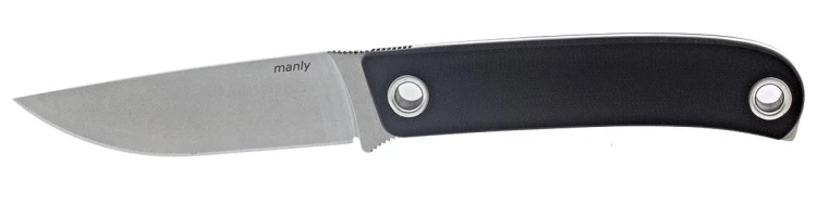 Nóż Patriot D2 Manly Black HRC 59/61-220423
