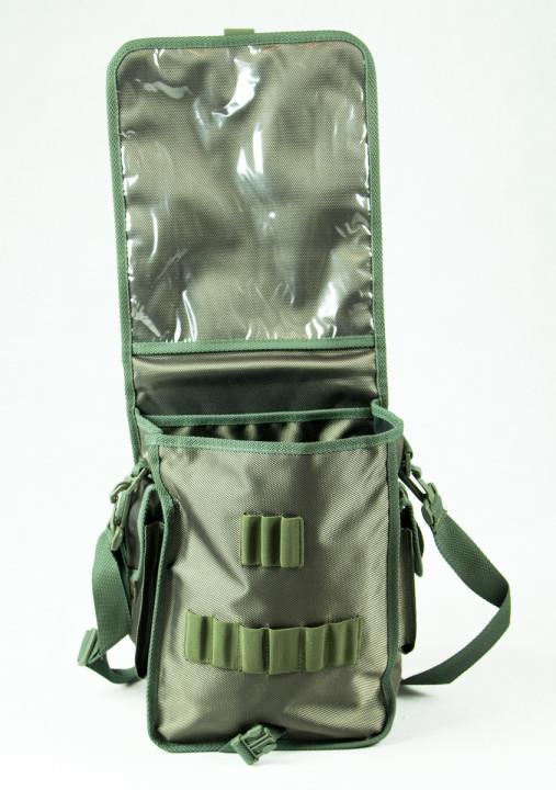 Torba myśliwska Leśnika TL oliwkowa z haftem-220796