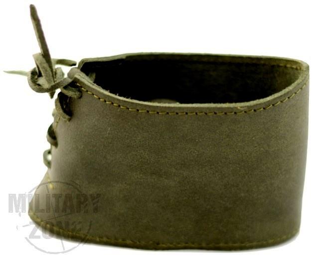 Trepstopka skórzana Cezar TS1 - 12 cm oliwkowa-220895