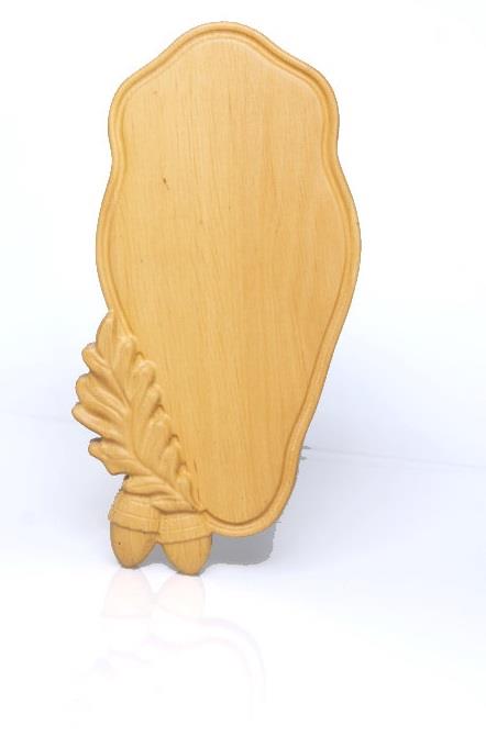 Podkładka pod trofeum, jasny brąz, lewa deska-221030