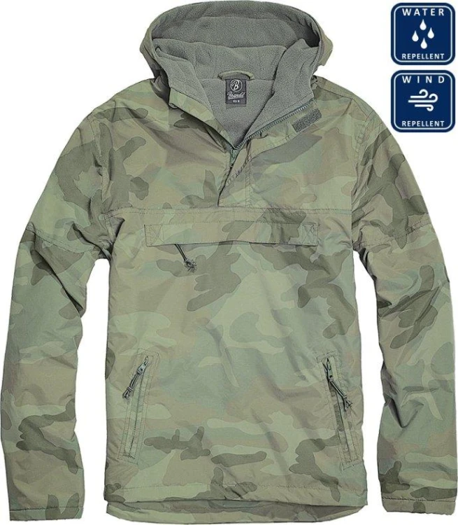 Kurtka Windbreaker woodland Brandit-221189