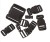 Zestaw klamr Buckle Set czarny Mil-Tec-221450