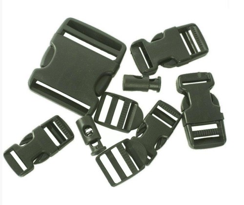 Zestaw klamr Buckle Set zielony Mil-Tec-221451