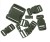 Zestaw klamr Buckle Set zielony Mil-Tec-221451