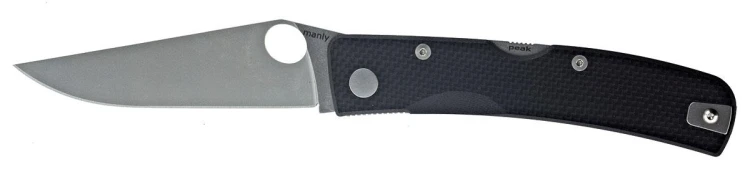Nóż Peak Black HRC 59/61 Manly One Hand D2-221463