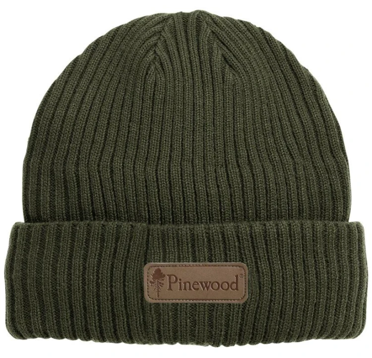 Czapka Pinewood New Stoten 5217 zimowa zielona-221471