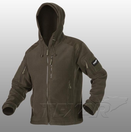 Polar militarny Husky Texar zielona bluza polarowa-221792