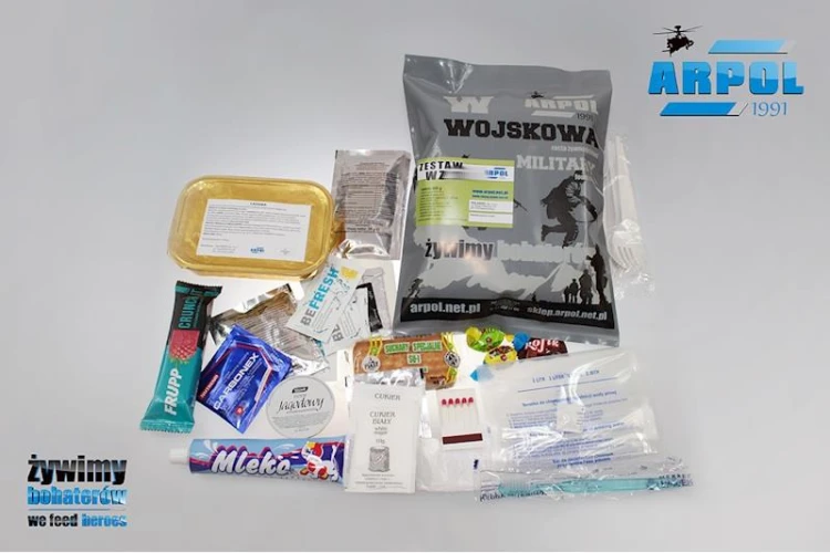 Racja żywnościowa wojskowa typ WZ - Arpol-221801