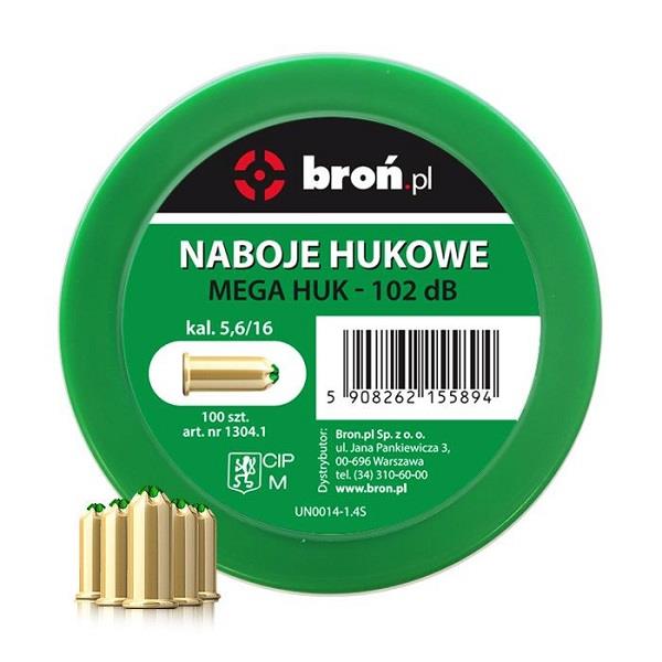Naboje hukowe 5,6/16 MEGA HUK kal do 6mm 100 szt.-221821