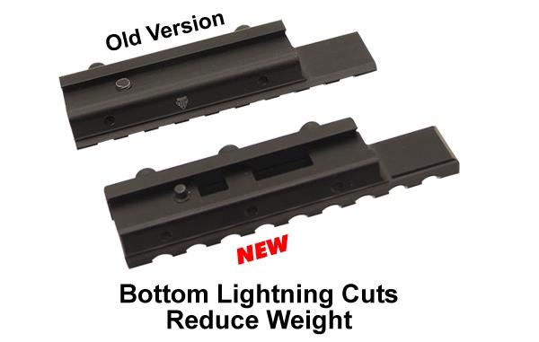 Adapter Dovetail z szyny 11mm na picatinny UTG-222541