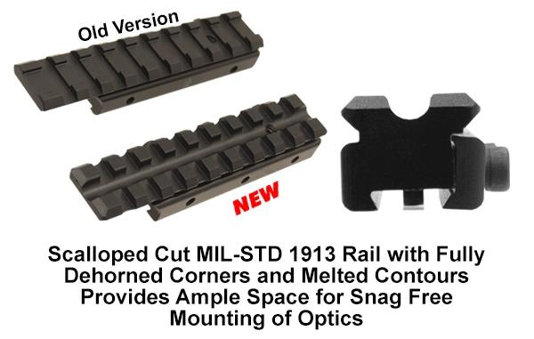 Adapter Dovetail z szyny 11mm na picatinny UTG-222542