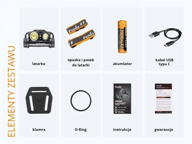 Latarka czołowa Fenix HM65R - czołówka-223185