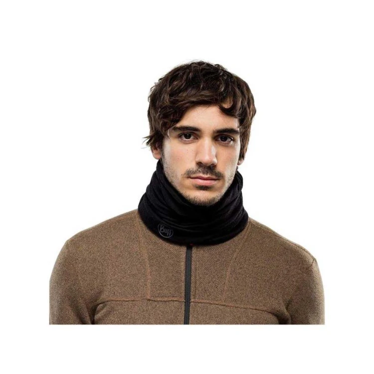 Chusta Buff Merino Woll Midweight black-223314