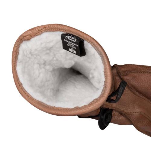 Rękawice Ranger Winter brąz Helikon-tex RK-RGW-LE-223355