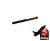 Muszka światłowodowa RUBY 71 mm czerwona-223567