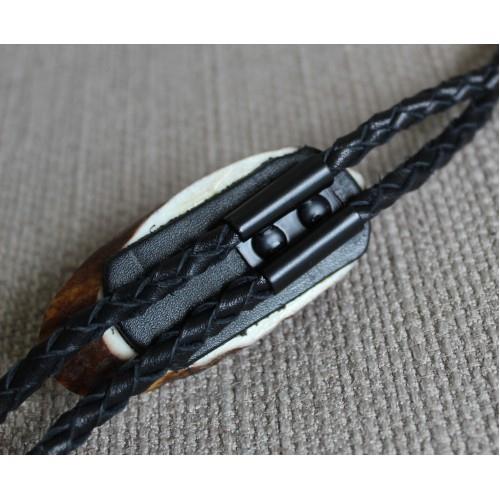 Krawatnik / Bolo Dzik poroże brąz KD5-223779