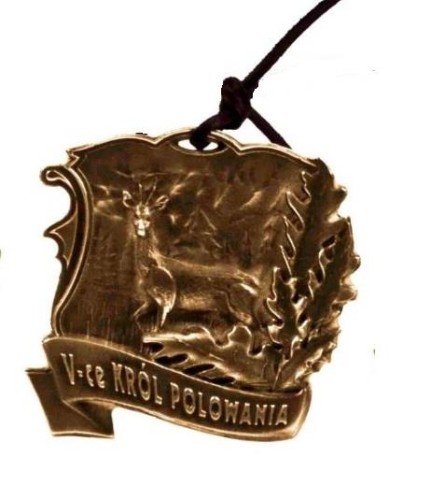 Medal myśliwski odlewany "Vice Król Polowania"-223834