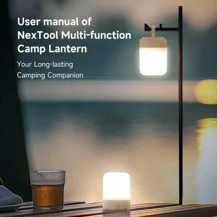 Lampa kempingowa USB-C  NexTool NE20014A różne bar-239048