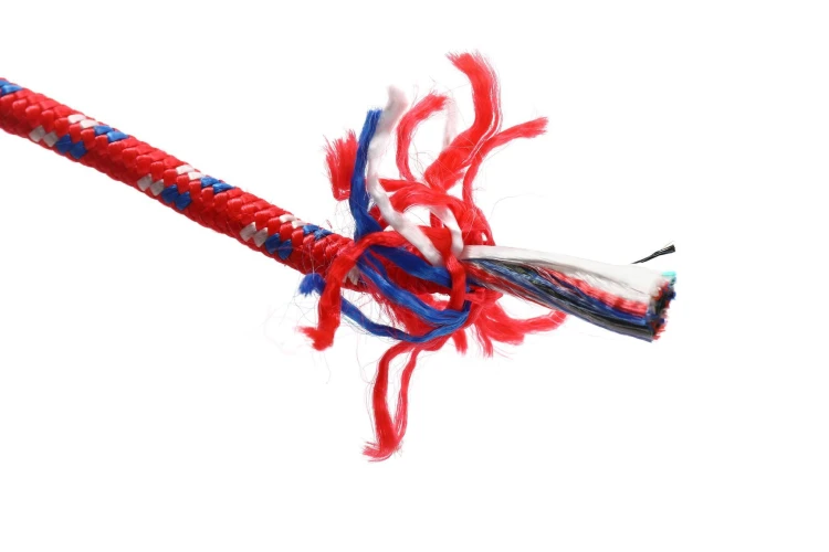 Linka pleciona 8 mm x 50 m KD11023 czerwona-239151