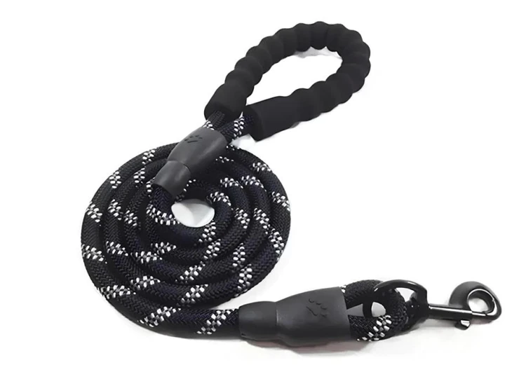 Smycz dla psa odblaskowa śr. 1 cm dł. 170 cm NUXIE-239158