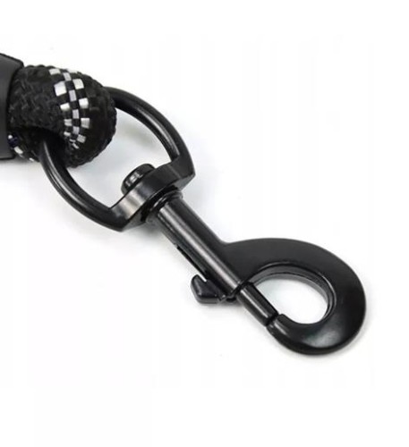 Smycz dla psa odblaskowa śr. 1 cm dł. 170 cm NUXIE-239159