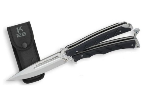 Nóż motylkowy Balisong K25 02263 CNC stal 7Cr17Mov-239182