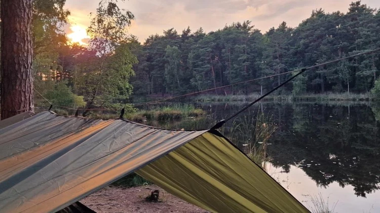 Bushmen EASY Tarp 3x3m green do lasu płachta biwak-239195