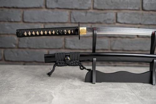 Miecz samurajski Katana stal T10 Prawdziwa Skóra P-239227