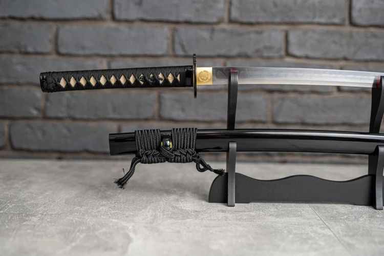 Miecz samurajski Katana stal T10 Prawdziwa Skóra P-239227