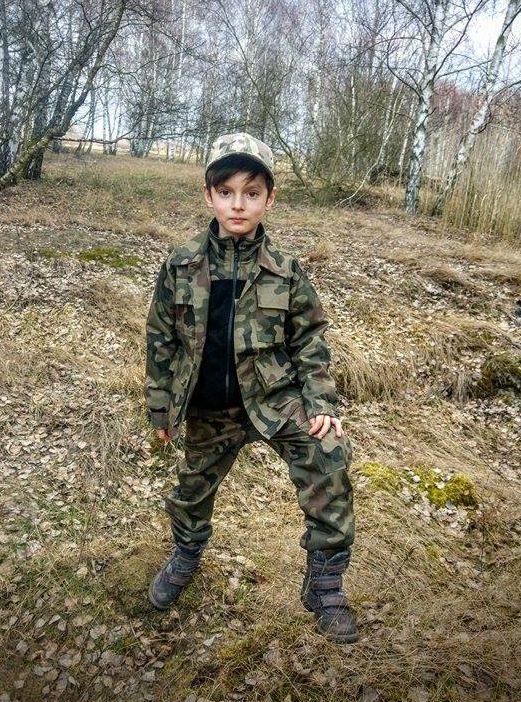 Polar militarny dla dziecka WZ93 PL wojskowy-223873
