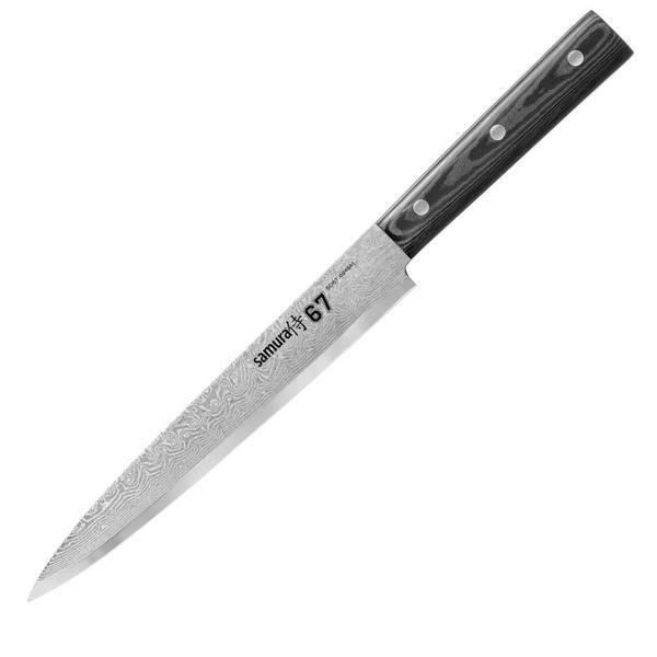Nóż kuchenny Slicer mikarta Samura 67 stal damasceńska 61 HRC-223884