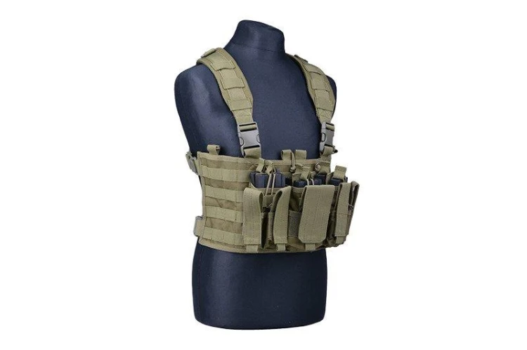 Kamizelka taktyczna Scout Chest Rig olive GFC GFT-18-009835-223903