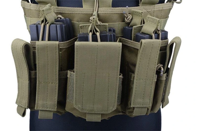 Kamizelka taktyczna Scout Chest Rig olive GFC GFT-18-009835-223905