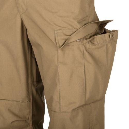 Spodnie BDU Helikon czarne POLYCOTTON RIPSTOP bojówki-224304