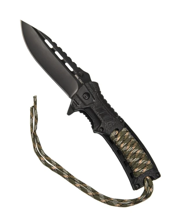 Nóż składany survivalowy  Mil-Tec 15318410 olive-224373