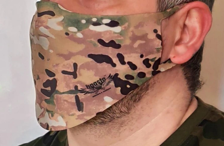 Maska ochronna elastyczna na twarz multicamo Haasta męska-224418